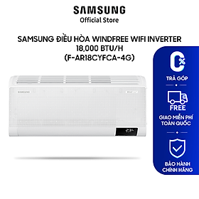 SAMSUNG Điều hòa WindFree Wifi Inverter 18,000 BTU/h (AR18CYFCAWKNSV) - Hàng chính hãng