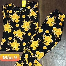 Đồ bộ thun gân size 2.3.4.5 từ 48-70kg