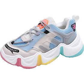 Giày Thể Thao Sneaker Đế Sóng 7 Mầu