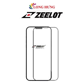Mua Dán màn hình cường lực Full viền Zeelot SOLIDsleek dành cho iPhone 15 Pro Max/15 Pro/15 Plus/15/14/13/12/11 - Hàng chính hãng