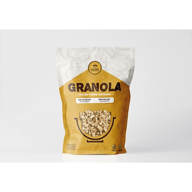 Granola Siêu Hạt DK Harvest - 5 loại hạt ngũ cốc Giảm Cân Nướng Mật Ong, Không Đường - Trọng lượng 500g - 500gr - vị truyền thống