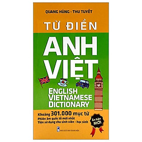 Từ Điển Anh-Việt (Khoảng 301.000 Từ) - Quang Hùng