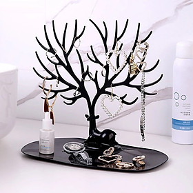 Mua Khay đĩa để trang sức  Giá Đỡ Trưng Bày Trang Sức  mỹ phẩm makup Hình Sừng Hươu Sáng Tạo Kèm Khay Để Khuyên Tai / Vòng cổ Deer Horn