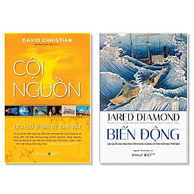 Nơi bán Combo Sách : Biến Động - Jared Diamon : Các Quốc Gia Ứng Phó Với Khủng Hoảng Và Thay Đổi Như Thế Nào? + Cội Nguồn - Lịch Sử Vĩ Đại Về Vạn Vật - Giá Từ -1đ