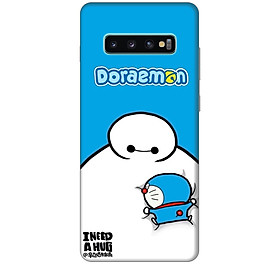 Ốp lưng dành cho điện thoại  SAMSUNG GALAXY S10 PLUS Big Hero Doraemon