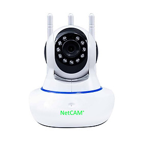 Camera IP WiFi Giám Sát và Báo Động NetCAM NR01, độ phân giải 4.0MP - Hàng Chính Hãng