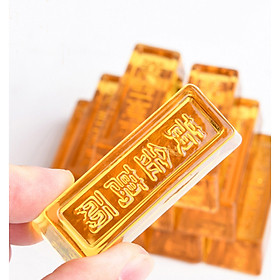 Mua Thanh vàng phong thủy may mắn size 6.5cm