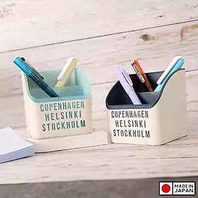 Hộp đựng bút & đồ dùng văn phòng chia ngăn - Hàng Nội Địa Nhật Bản