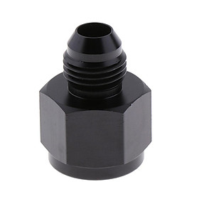 Black AN8 Female to AN6 Male AN  Fitting Reducer Adapter