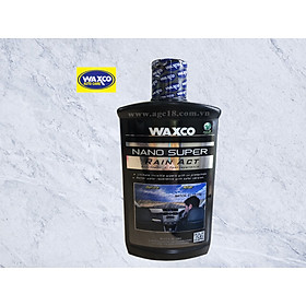 Chai phủ nano kính ô tô WAXCO 250ml