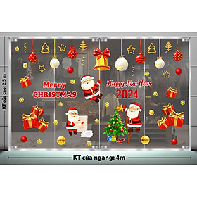 Mua Decal trang trí NOEL 2024 combo số 122