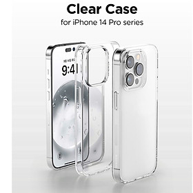 Ốp lưng Trong Suốt Elago Clear Case cho iPhone 14/ 14 Plus/ 14 Pro/ 14 Promax Chống Sốc, Chống Ố Vàng- Hàng chính hãng