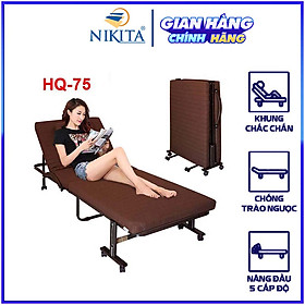 Giường gấp kiểu dáng hàn quốc Nikita NKT-HQ75