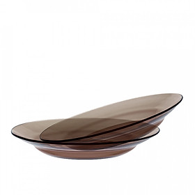 Bộ 2 dĩa Duralex - lys 23 cm Thủy tinh cường lực cao cấp Pháp