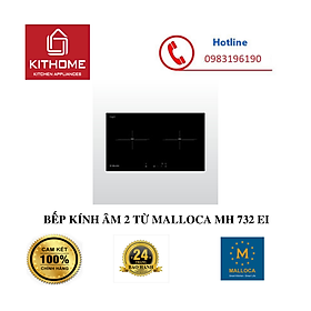 Mua BẾP KÍNH ÂM 2 TỪ MALLOCA MH 732 EI - HÀNG CHÍNH HÃNG