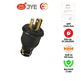 Mua Phích cắm 3 chân Locking Đài Loan chính hãng JY-2216 RB 3P 15A 250V JYE loại cao cấp Hàng Chính Hãng