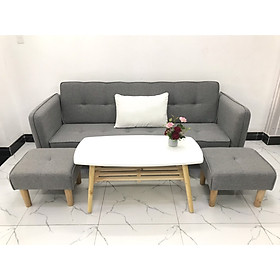 Mua Bộ ghế sofa giường sofa bed tay vịn phòng khách sopha sivali08 salon