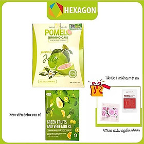 Thạch bưởi da xanh cải thiện cân nặng Pomelo Slimming Care - lấy lại vóc dáng thon gọn