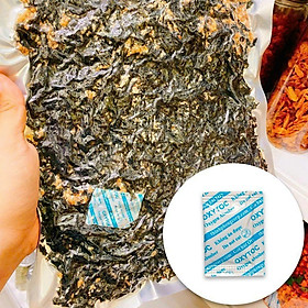 Mua Gói hút ẩm bảo quản rong biển sấy - hạt xám - hàng chính hãng