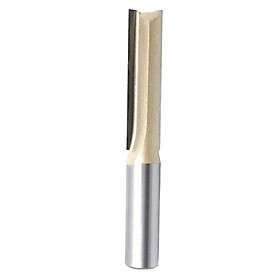 2xLong Straight Router Bit Wood Milling Cutter Slotted Trimming 50.8 mm