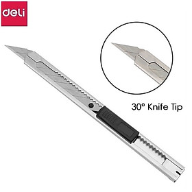 Dao trổ 30 độ inox deli 2034