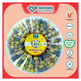 Đậu Phộng Sầu Riêng đa sắc DGfoods 320g/ hộp Sun, HVNCLC, Haccp, Halal, Ăn chay, Ăn kiêng, Đặc sản Cần Thơ, Hạt điều bình phước, Hạt điều sầu riêng nguyên chất, hạt dinh dưỡng, quà tặng, quà Tết, hộp quà, quà tặng cao cấp