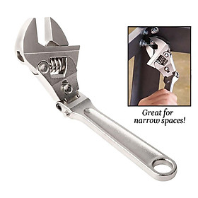 Rotatable Adjustable Ratchet Wrench Folding Handle Fastener