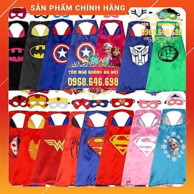 Mua Áo Choàng siêu nhân Siêu Anh Hùng Công chúa Kèm mặt nạ trẻ em hóa trang Avenger