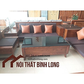 Mua Bộ ghế phòng khách gỗ sồi 2m5 x 1m8 Nội thất phòng khách