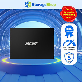 Ổ cứng SSD Acer RE100 2.5 inch SATA 3 tốc độ đọc 560MB/s - Hàng chính hãng bảo hành 5 năm