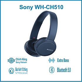 Tai nghe không dây Sony WH-CH510 - Hàng chính hãng