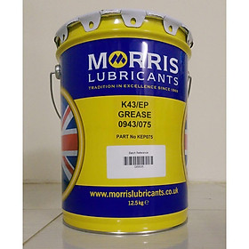 Mỡ bôi trơn chịu nhiệt cao cấp Morris K43 EP Grease NLGI3