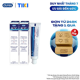 Bộ 2 gel bôi trơn Durex K-Y Jelly 50g