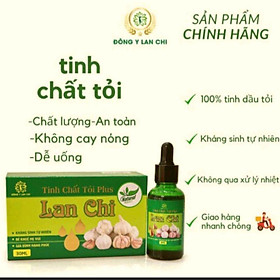 TINH CHAT TỎI giúp bé hết ho hết sỗ mũi