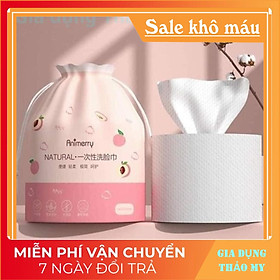  Khăn giấy rút lau tay đa năng , Cuộn 120 miếng ,  dày mềm dai và thấm hút tốt