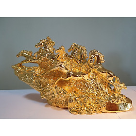 Mua Bát mã truy phong mạ vàng 24k