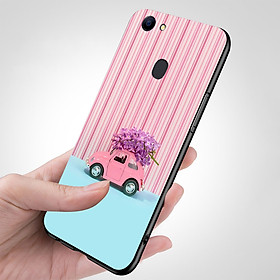 Ốp điện thoại dành cho máy Oppo A79 - Xe hoa hồng MS FLWR0005