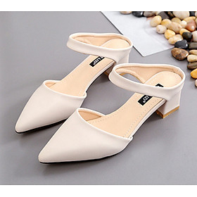 Giày cao gót 5p cỡ đại, big size, sai to hở gót kiểu dáng sành điệu mã bigsize NK_C23 form đẹp dáng chuẩn