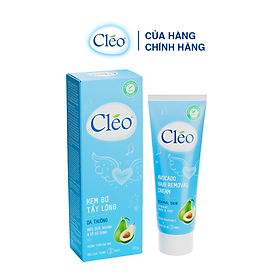 Kem Tẩy Lông Chiết Xuất Bơ Cleo Dành Cho Da Thường 25g, an toàn, không đau và đạt hiệu quả nhanh chóng