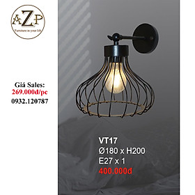 AZP - ĐÈN ỐP VÁCH / ĐÈN TRANG TRÍ / ĐÈN TREO TƯỜNG PHÒNG KHÁCH, PHÒNG NGỦ, NHÀ HÀNG, KHÁCH SẠN AZP-VT17 phong cách đương đại, hàng nhập khẩu AZP