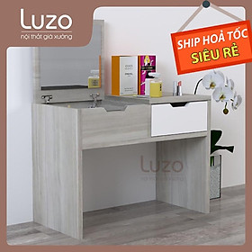 Mua  Video  Bàn trang điểm mini ngồi bệt phong cách Hàn Quốc gỗ MDF nhập khẩu Malaysia - Luzo Home