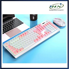 Mua Bộ bàn phím chuột không dây Yindiao KM-01 kết nối bằng chip USB 2.4G chuyên game có đèn led cực đẹp - HN - HÀNG CHÍNH HÃNG