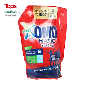 Nước Giặt Omo Matic Cửa Trên Túi 3.1Kg