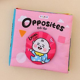 Sách Vải Ehon Giáo Dục Sớm Tương Tác Kích Thích Giác Quan Cho Bé 0-12 Tháng – Lalala Baby