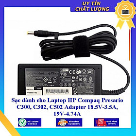 Sạc dùng cho Laptop HP Compaq Presario C300 C302 C502 Adapter 18.5V-3.5A, 19V-4.74A - Hàng Nhập Khẩu New Seal