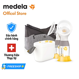 Máy hút sữa Medela Pump in style MaxFlow | Máy hút sữa điện đôi có túi xách và bộ bảo quản lạnh.