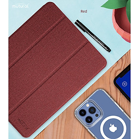 Bao Da dành cho iPad Mini 6 kèm khay đựng bút chính hiệu MUTURAL - Hàng nhập khẩu