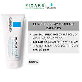 Hình ảnh Kem dưỡng giúp làm dịu, làm mượt, làm mát & phục hồi da phù hợp cho trẻ em La Roche-Posay Cicaplast Baume B5 100ml