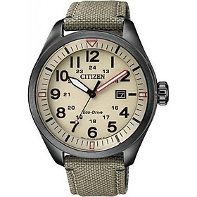 Đồng Hồ Citizen AW5005-12X Nam Dây Vải Eco-Drive 43mm