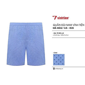 Quần Đùi Nam 100% Cotton Vĩnh Tiến 99